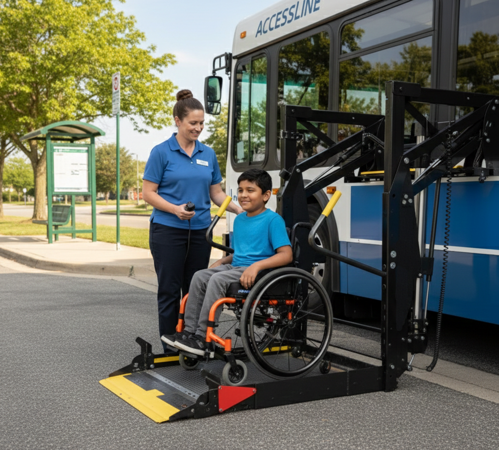 Electric Linear Actuators Used in Vehicle-Mounted Wheelchair Lifts and Platforms