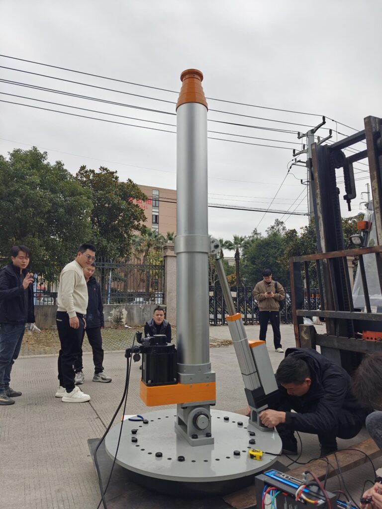 GeMinG heavy-duty linear actuator for CRRC rail transit project