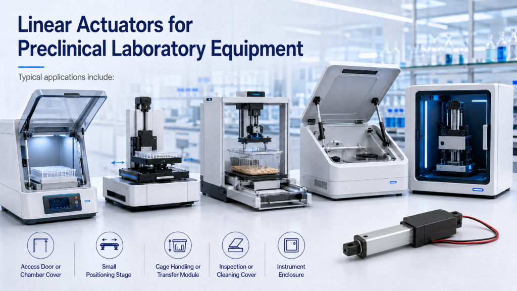 Linear Actuators for aboratory Equipment