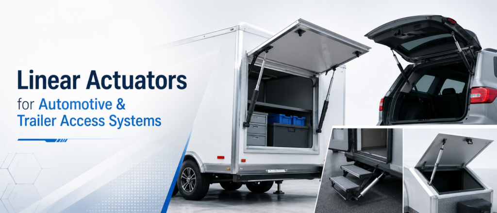 linear actuator for trailer